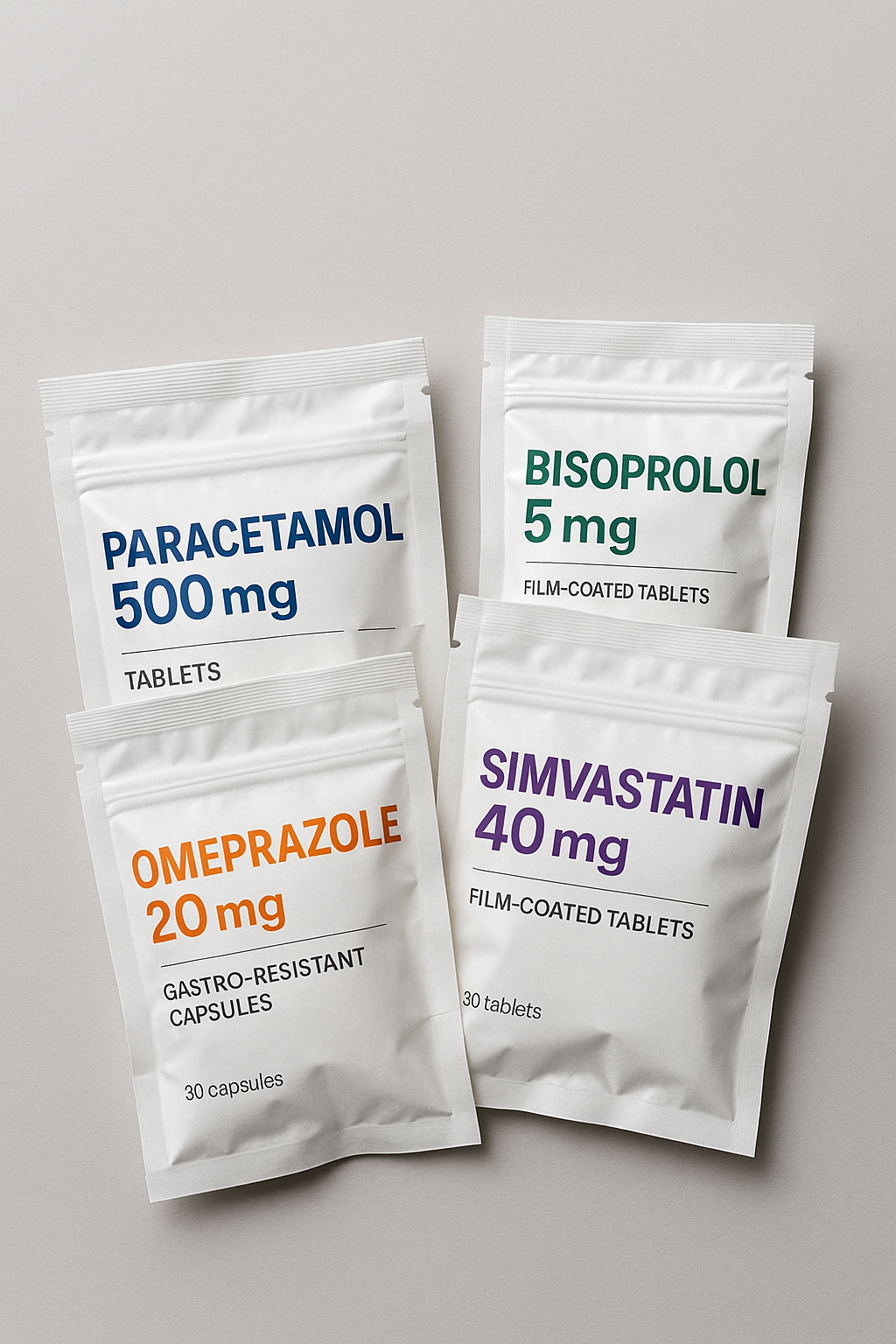 Farmacéutico en Envase Flexible